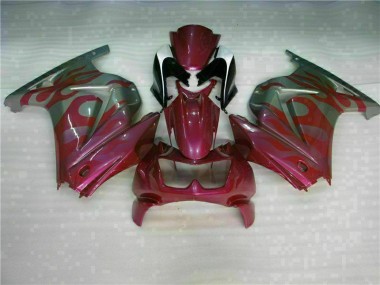 Cheapest 2008-2012 Purple Red Kawasaki EX250 Replacement Motorcycle Fairings Canada
