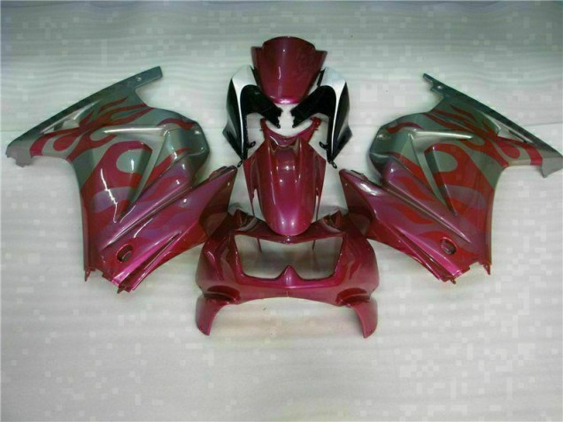 Cheapest 2008-2012 Purple Red Kawasaki EX250 Replacement Motorcycle Fairings Canada Cheapest 2008-2012 Purple Red Kawasaki EX250 Replacement Motorcycle Fairings Canada