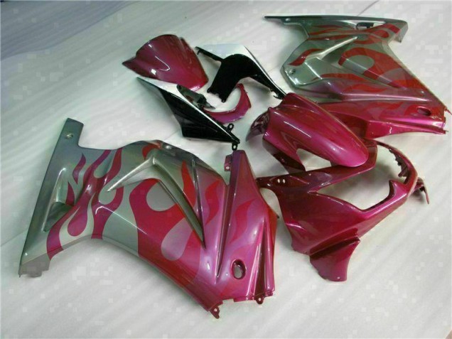 Cheapest 2008-2012 Purple Red Kawasaki EX250 Replacement Motorcycle Fairings Canada Cheapest 2008-2012 Purple Red Kawasaki EX250 Replacement Motorcycle Fairings Canada