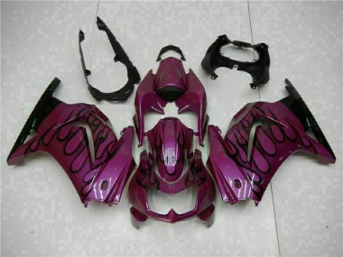 Cheapest 2008-2012 Purple Kawasaki EX250 Motorbike Fairing Kits Canada