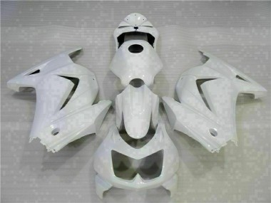 Cheapest 2008-2012 White Kawasaki EX250 Motorcycle Replacement Fairings Canada