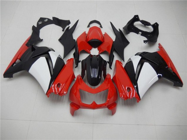Cheapest 2008-2012 Red Black White Kawasaki EX250 Motorcycle Fairings Canada Cheapest 2008-2012 Red Black White Kawasaki EX250 Motorcycle Fairings Canada