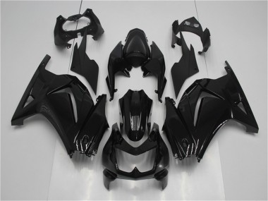 Cheapest 2008-2012 Glossy Black Kawasaki EX250 Motorcycle Fairing Kits Canada
