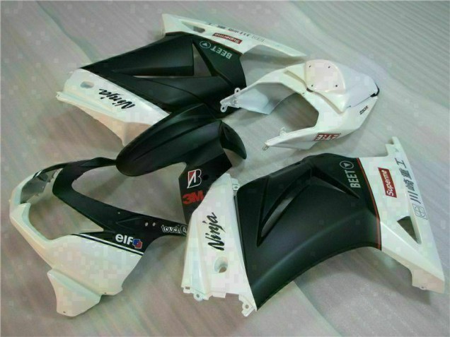 Cheapest 2008-2012 White Black Ninja 3M Kawasaki EX250 Motorcycle Fairings Canada