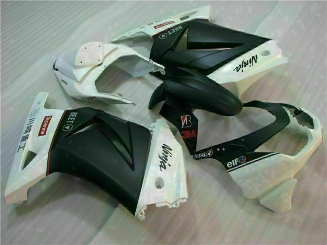 Cheapest 2008-2012 White Black Ninja 3M Kawasaki EX250 Motorcycle Fairings Canada