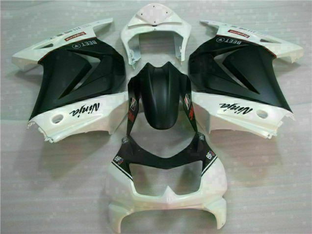 Cheapest 2008-2012 White Black Ninja 3M Kawasaki EX250 Motorcycle Fairings Canada