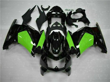 Cheapest 2008-2012 Black Green Kawasaki EX250 Motorbike Fairings Canada