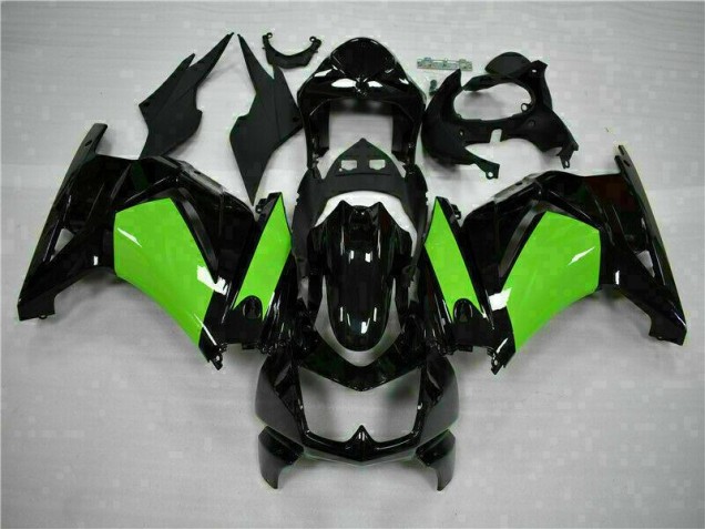 Cheapest 2008-2012 Black Green Kawasaki EX250 Motorbike Fairings Canada Cheapest 2008-2012 Black Green Kawasaki EX250 Motorbike Fairings Canada