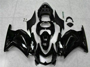 Cheapest 2008-2012 Black Ninja Kawasaki EX250 Bike Fairing Kit Canada