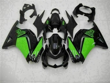 Cheapest 2008-2012 Black Green Ninja Kawasaki EX250 Motorcycle Bodywork Canada