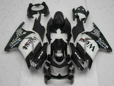 Cheapest 2008-2012 Black West Kawasaki EX250 Motorcycle Fairings Kits Canada