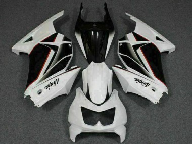 Cheapest 2008-2012 White Black Ninja Kawasaki EX250 Replacement Fairings Canada
