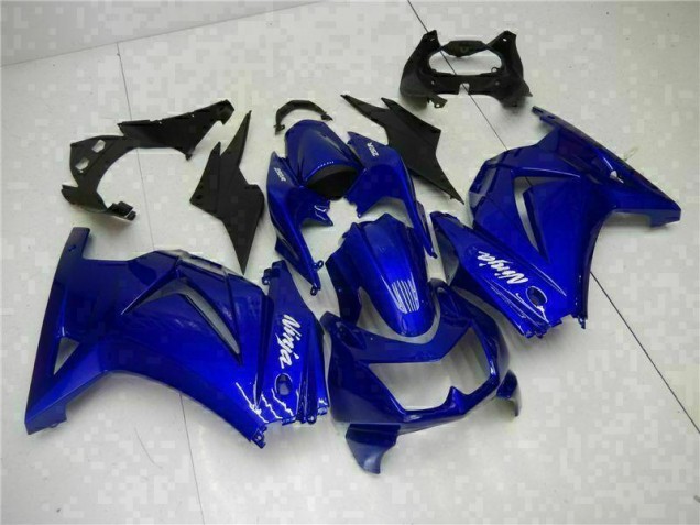 Cheapest 2008-2012 Blue Black White Ninja Kawasaki EX250 Motorbike Fairing Canada