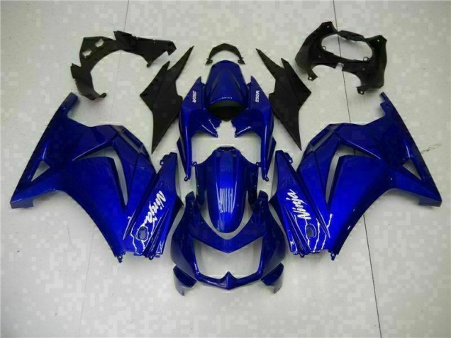 Cheapest 2008-2012 Blue Black White Ninja Kawasaki EX250 Motorbike Fairing Canada