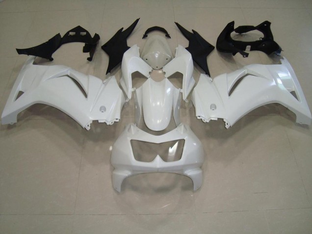 Cheapest 2008-2012 White Kawasaki ZX250R Moto Fairings Canada Cheapest 2008-2012 White Kawasaki ZX250R Moto Fairings Canada