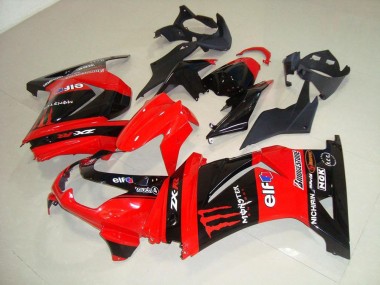 Cheapest 2008-2012 Red Monster Kawasaki ZX250R Motor Fairings Canada