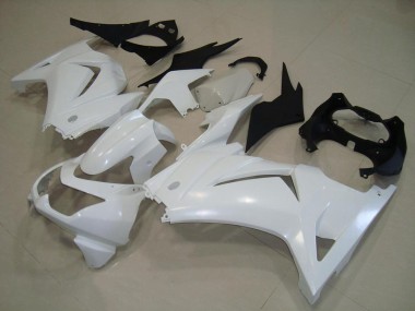 Cheapest 2008-2012 White Kawasaki ZX250R Motorcylce Fairings Canada