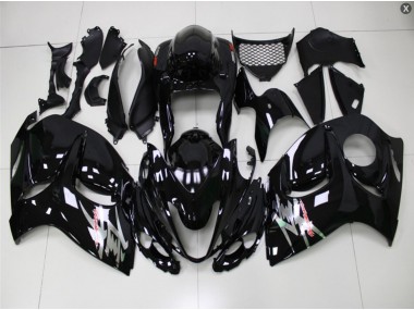 Cheapest 2008-2019 Glossy Black Suzuki GSXR 1300 Hayabusa Bike Fairing Kit Canada