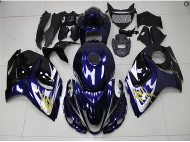 Cheapest 2008-2019 Blue Gold Suzuki GSXR 1300 Hayabusa Motorcycle Bodywork Canada