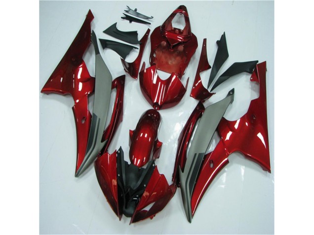 Cheapest 2008-2016 Red Grey Yamaha YZF R6 Motorcycle Fairings Kits Canada Cheapest 2008-2016 Red Grey Yamaha YZF R6 Motorcycle Fairings Kits Canada