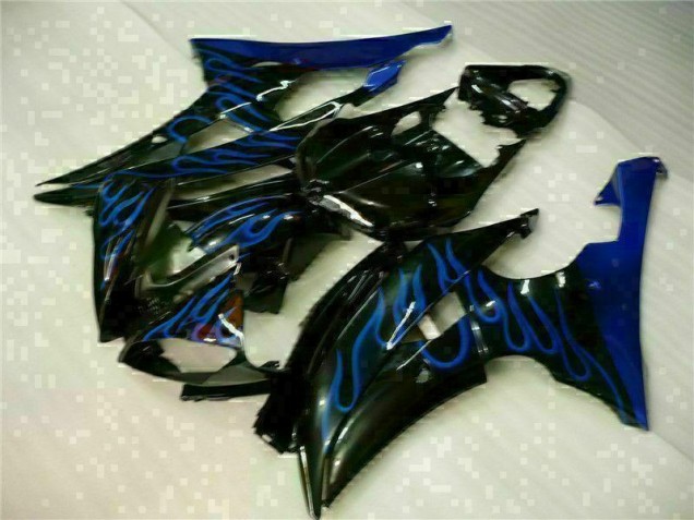 Cheapest 2008-2016 Blue Flame Black Yamaha YZF R6 Motorcylce Fairings Canada Cheapest 2008-2016 Blue Flame Black Yamaha YZF R6 Motorcylce Fairings Canada