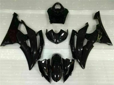 Cheapest 2008-2016 Glossy Black Yamaha YZF R6 Motorbike Fairings Canada
