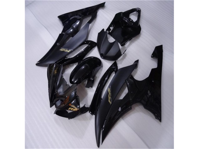 Cheapest 2008-2016 Glossy Matte Black Yamaha YZF R6 Motorcycle Fairings Kits Canada