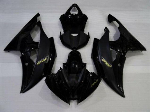 Cheapest 2008-2016 Glossy Matte Black Yamaha YZF R6 Motorcycle Fairings Kits Canada