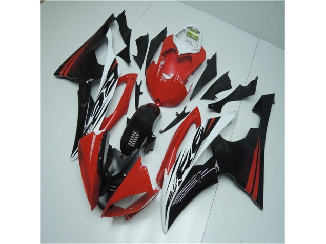 Cheapest 2008-2016 Red White Yamaha YZF R6 Motorcyle Fairings Canada