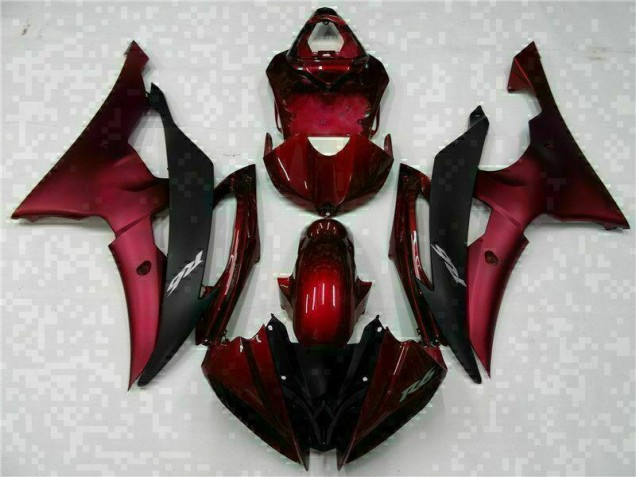 Cheapest 2008-2016 Red Black Yamaha YZF R6 Motorcylce Fairings Canada