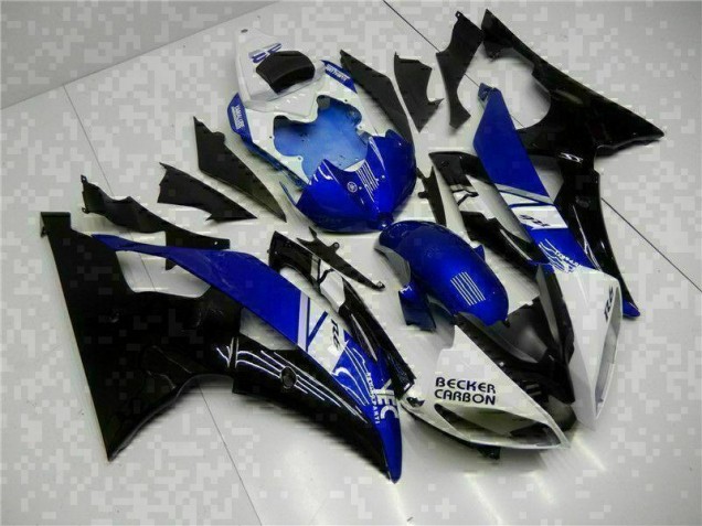 Cheapest 2008-2016 Blue Black Yamaha YZF R6 Motorcycle Fairing Kit Canada