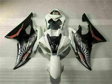 Cheapest 2008-2016 White Black Yamaha YZF R6 Bike Fairings Canada