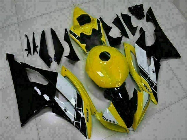 Cheapest 2008-2016 Yellow Black Yamaha YZF R6 Motorcycle Fairings Kits Canada Cheapest 2008-2016 Yellow Black Yamaha YZF R6 Motorcycle Fairings Kits Canada