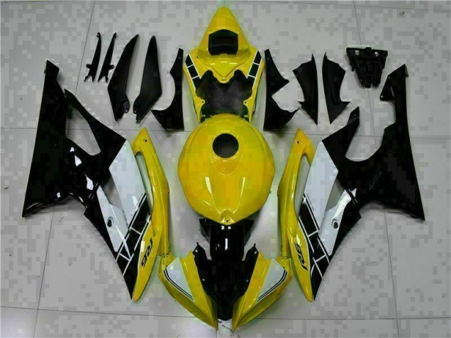 Cheapest 2008-2016 Yellow Black Yamaha YZF R6 Motorcycle Fairings Kits Canada Cheapest 2008-2016 Yellow Black Yamaha YZF R6 Motorcycle Fairings Kits Canada