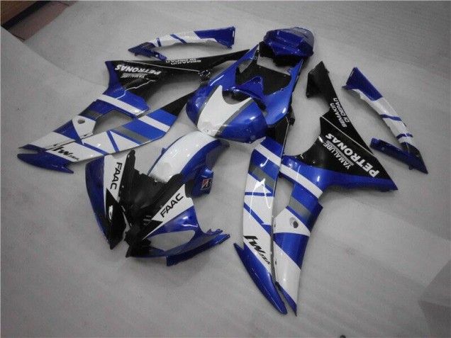 Cheapest 2008-2016 Blue White FAAC Yamaha YZF R6 Motorcylce Fairings Canada