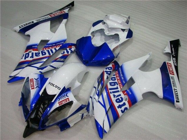 Cheapest 2008-2016 White Blue Sterilgarda Volvo Yamaha YZF R6 Motorcycle Fairing Canada Cheapest 2008-2016 White Blue Sterilgarda Volvo Yamaha YZF R6 Motorcycle Fairing Canada