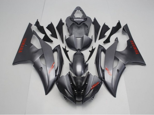 Cheapest 2008-2016 Matte Black Grey Yamaha YZF R6 Motorcycle Fairings Kit Canada Cheapest 2008-2016 Matte Black Grey Yamaha YZF R6 Motorcycle Fairings Kit Canada