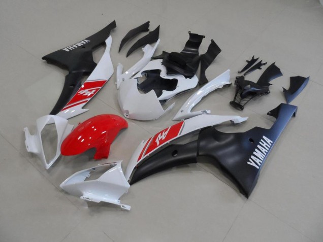 Cheapest 2008-2016 White and Matte Black Yamaha YZF R6 Moto Fairings Canada Cheapest 2008-2016 White and Matte Black Yamaha YZF R6 Moto Fairings Canada