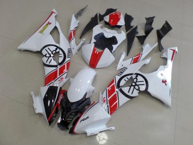 Cheapest 2008-2016 White with Big Yamaha Logo Yamaha YZF R6 Motorcycle Replacement Fairings Canada