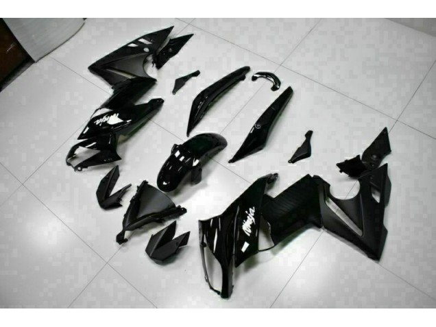 Cheapest 2009-2011 Glossy Black Kawasaki EX650 Bike Fairings Canada