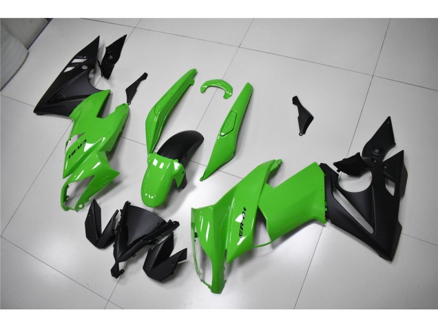 Cheapest 2009-2011 Green Black Kawasaki EX650 Replacement Motorcycle Fairings Canada