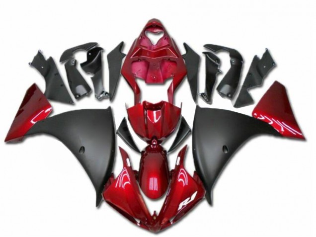 Cheapest 2009-2011 Red Black Yamaha YZF R1 Moto Fairings Canada Cheapest 2009-2011 Red Black Yamaha YZF R1 Moto Fairings Canada