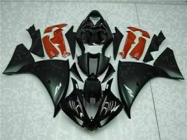 Cheapest 2009-2011 Black Red Yamaha YZF R1 Motorbike Fairing Canada