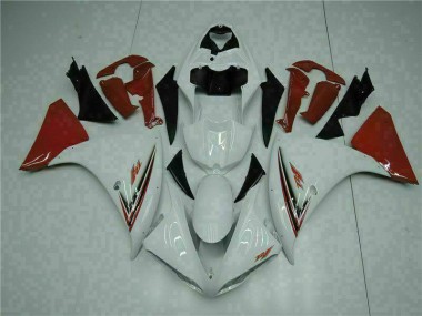 Cheapest 2009-2011 White Red Yamaha YZF R1 Bike Fairing Kit Canada