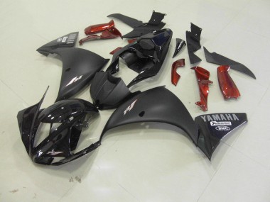 Cheapest 2009-2011 Matte Black Yamaha YZF R1 Motorbike Fairing Canada