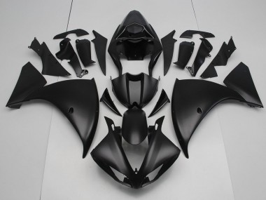 Cheapest 2009-2011 Matte Black Yamaha YZF R1 Moto Fairings Canada