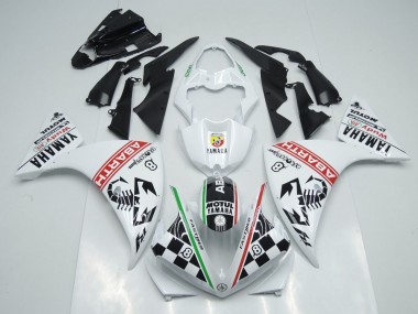 Cheapest 2009-2011 White Black Abrath Yamaha YZF R1 Motorcylce Fairings Canada