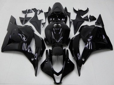Cheapest 2009-2012 Glossy Black Honda CBR600RR Bike Fairing Kit Canada