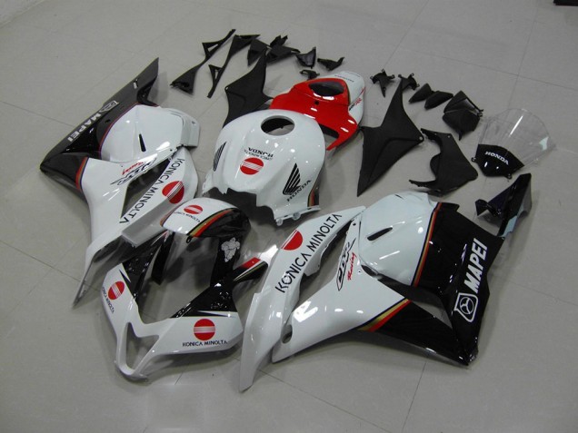 Cheapest 2009-2012 Red Konica Minolta Honda CBR600RR Motorcylce Fairings Canada Cheapest 2009-2012 Red Konica Minolta Honda CBR600RR Motorcylce Fairings Canada