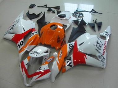 Cheapest 2009-2012 White New Repsol Honda CBR600RR Replacement Motorcycle Fairings Canada